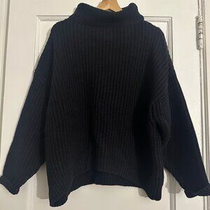 Free People Oversize Turtleneck Sweater
